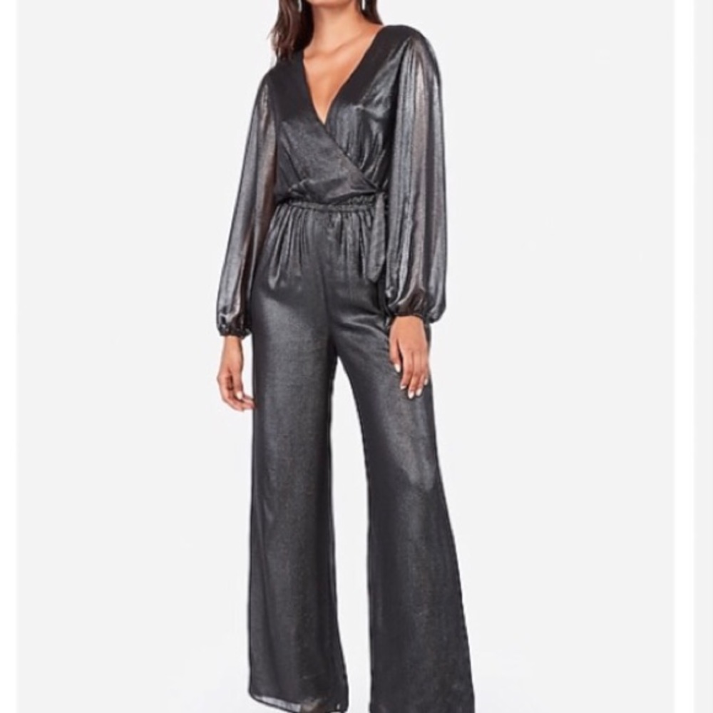 New Express Metallic Jumpsuit